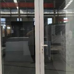 White Thermal-Break Aluminum Door